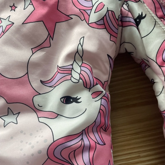 6-9 kids winter suit, unicorn print - Picture 3 of 6